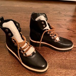 Marc Fischer Izzie Black Boots (Size 8)